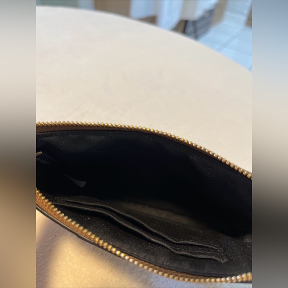 Coach Leather Corner Zip Wristlet - Picture 10 of 12